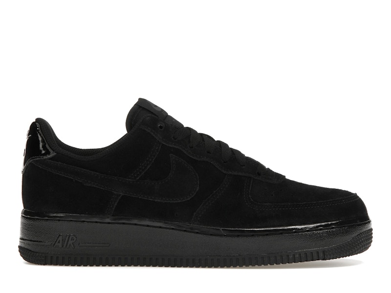 Nike Air Force 1 Low 07 Triple Black Suede Women s HM9659 001 US