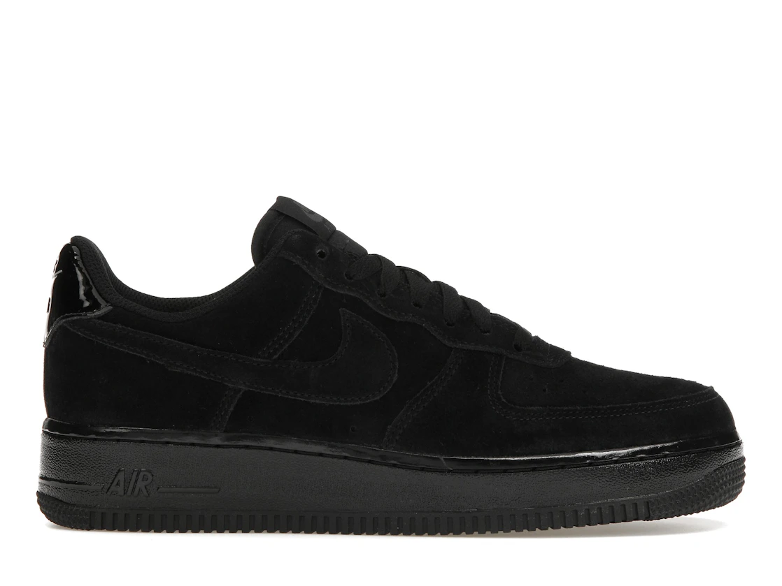 Nike Air Force 1 Low '07 Triple Black Suede (Women's)