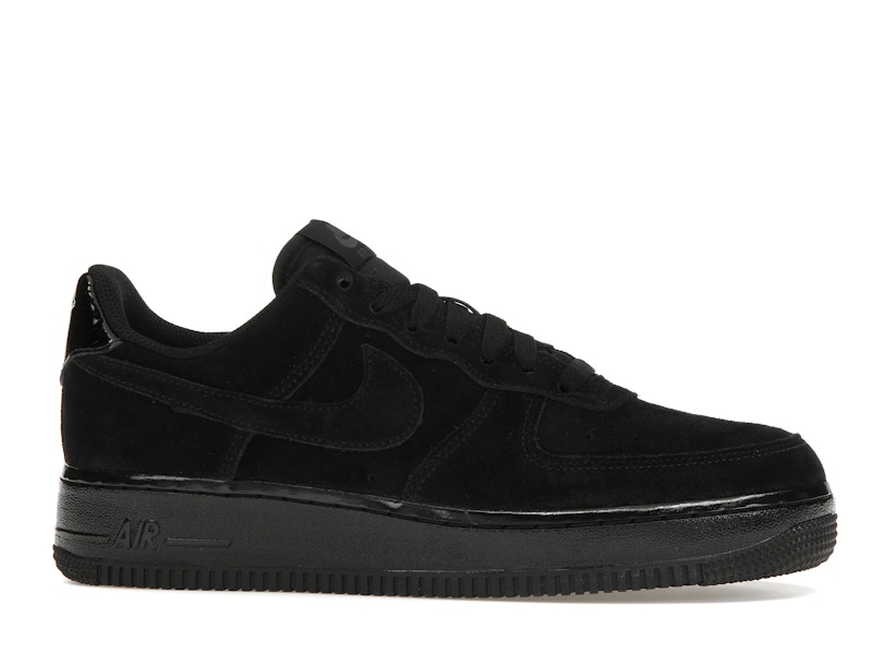 Nike Air Force 1 Low '07 Triple Black Suede (Women's)