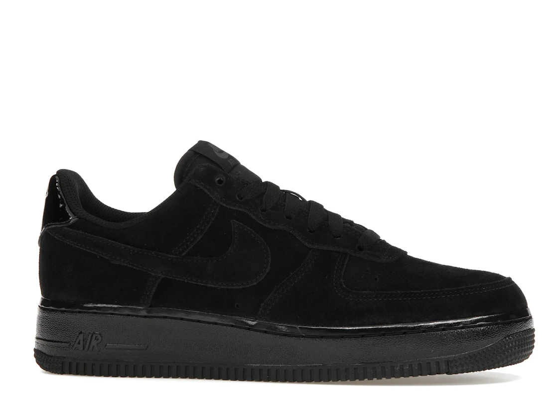 Nike Air Force 1 Low '07 Triple Black Suede (Women's)