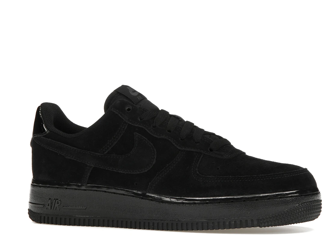 Nike Air Force 1 Low '07 Triple Black Suede (Women's)