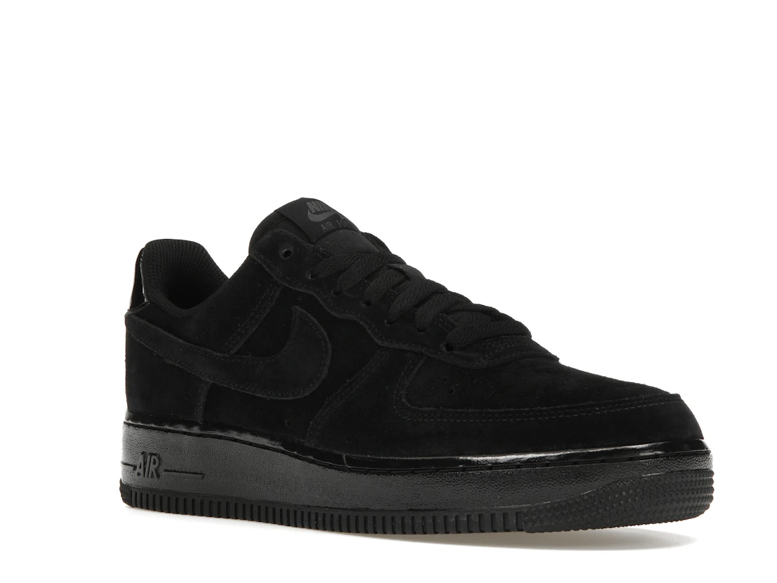 Nike Air Force 1 Low '07 Triple Black Suede (Women's)
