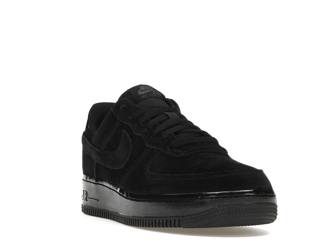 Nike Air Force 1 Low '07 Triple Black Suede (Women's)