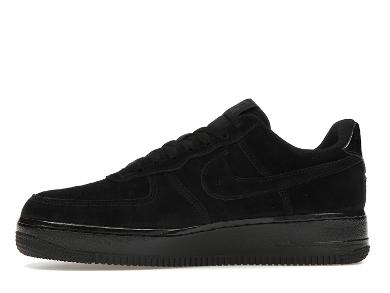 Nike Air Force 1 Low '07 Triple Black Suede (Women's)