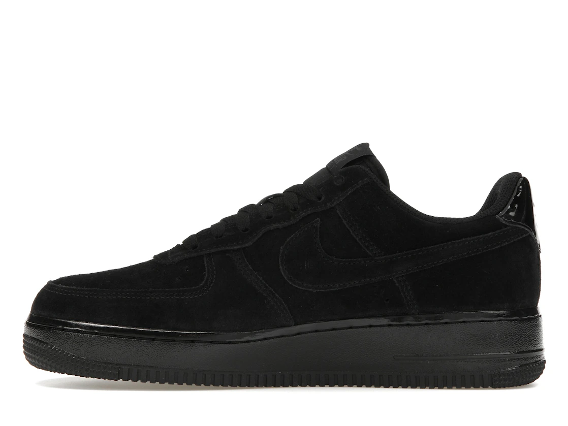 Nike Air Force 1 Low '07 Triple Black Suede (Women's)