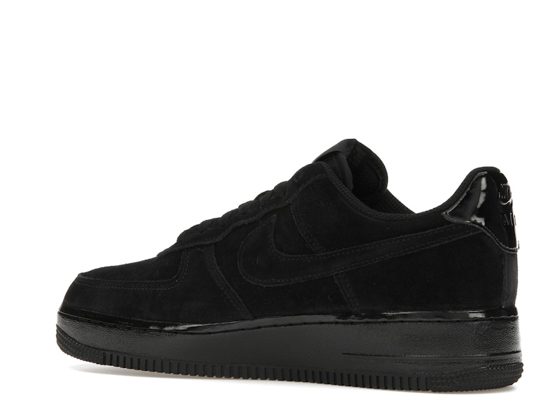 Nike Air Force 1 Low '07 Triple Black Suede (Women's)