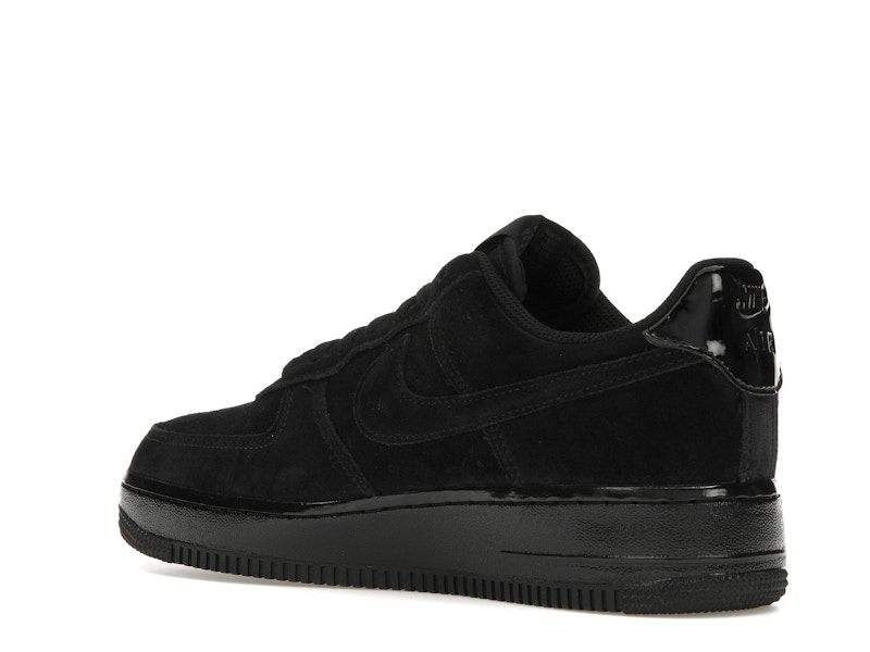Nike Air Force 1 Low '07 Triple Black Suede (Women's)