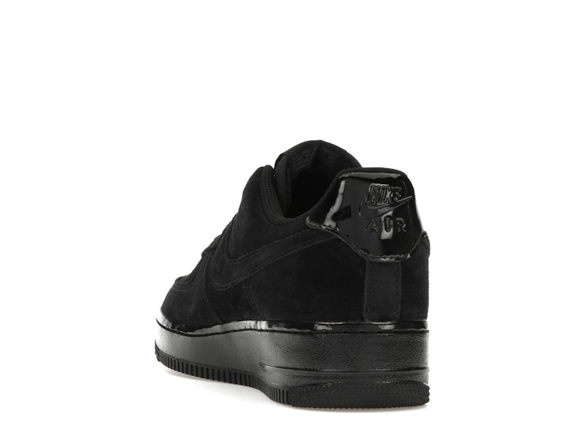 Nike Air Force 1 Low '07 Triple Black Suede (Women's)