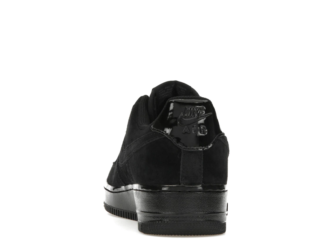 Nike Air Force 1 Low '07 Triple Black Suede (Women's)