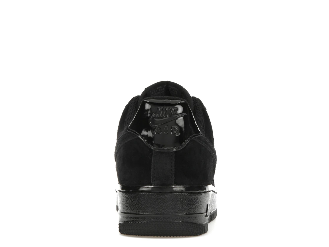 Nike Air Force 1 Low '07 Triple Black Suede (Women's)