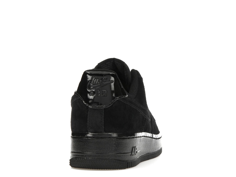 Nike Air Force 1 Low '07 Triple Black Suede (Women's)
