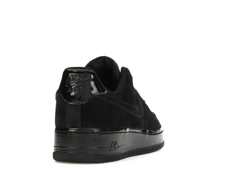 Nike Air Force 1 Low '07 Triple Black Suede (Women's)