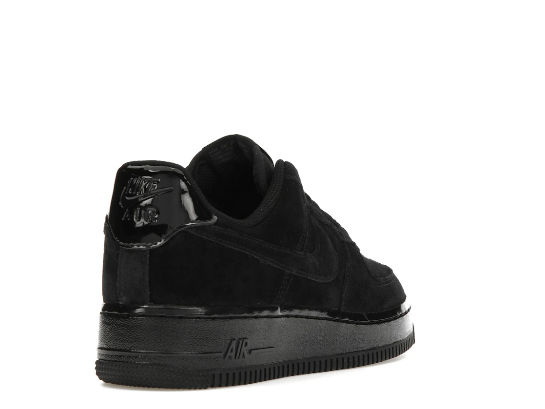 Nike Air Force 1 Low '07 Triple Black Suede (Women's)