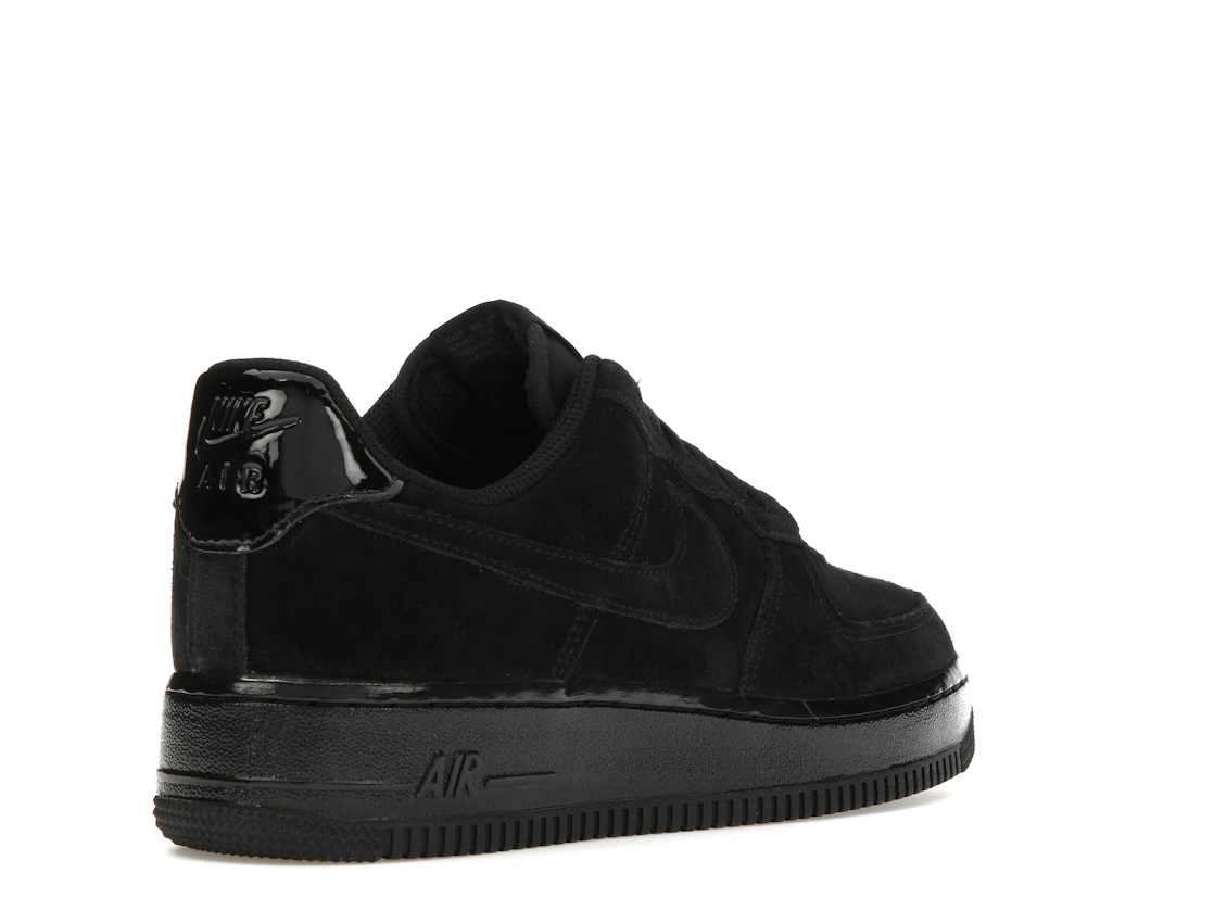 Nike Air Force 1 Low '07 Triple Black Suede (Women's)
