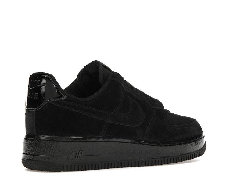 Nike Air Force 1 Low '07 Triple Black Suede (Women's)