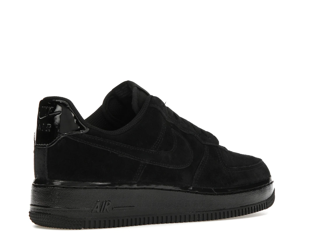 Nike Air Force 1 Low '07 Triple Black Suede (Women's)