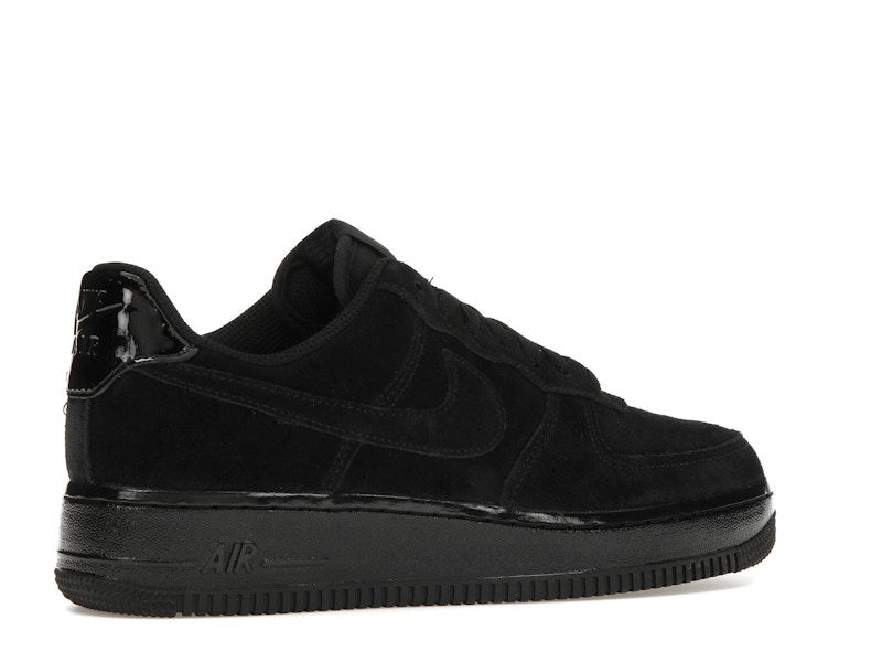 Nike Air Force 1 Low '07 Triple Black Suede (Women's)