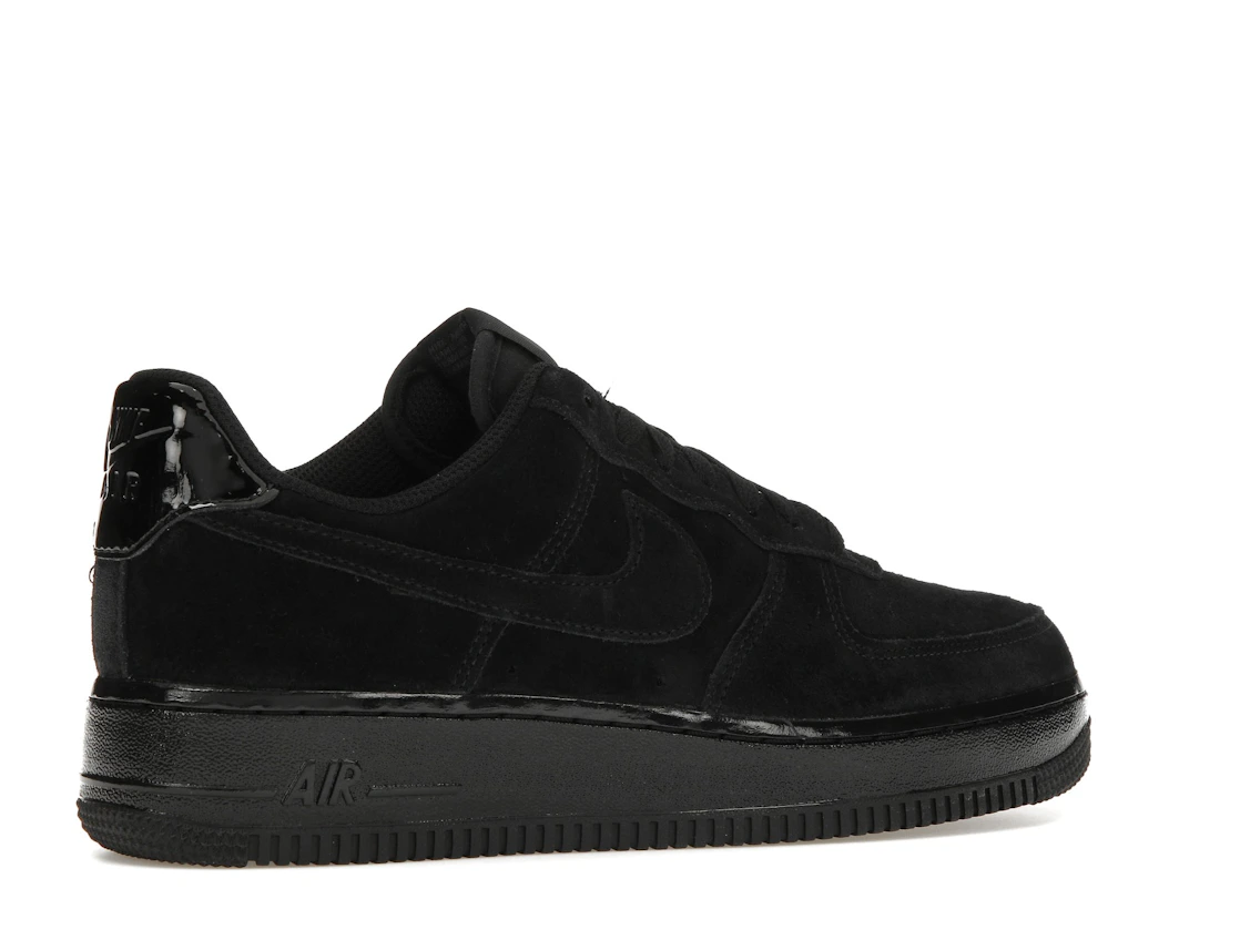 Nike Air Force 1 Low '07 Triple Black Suede (Women's)