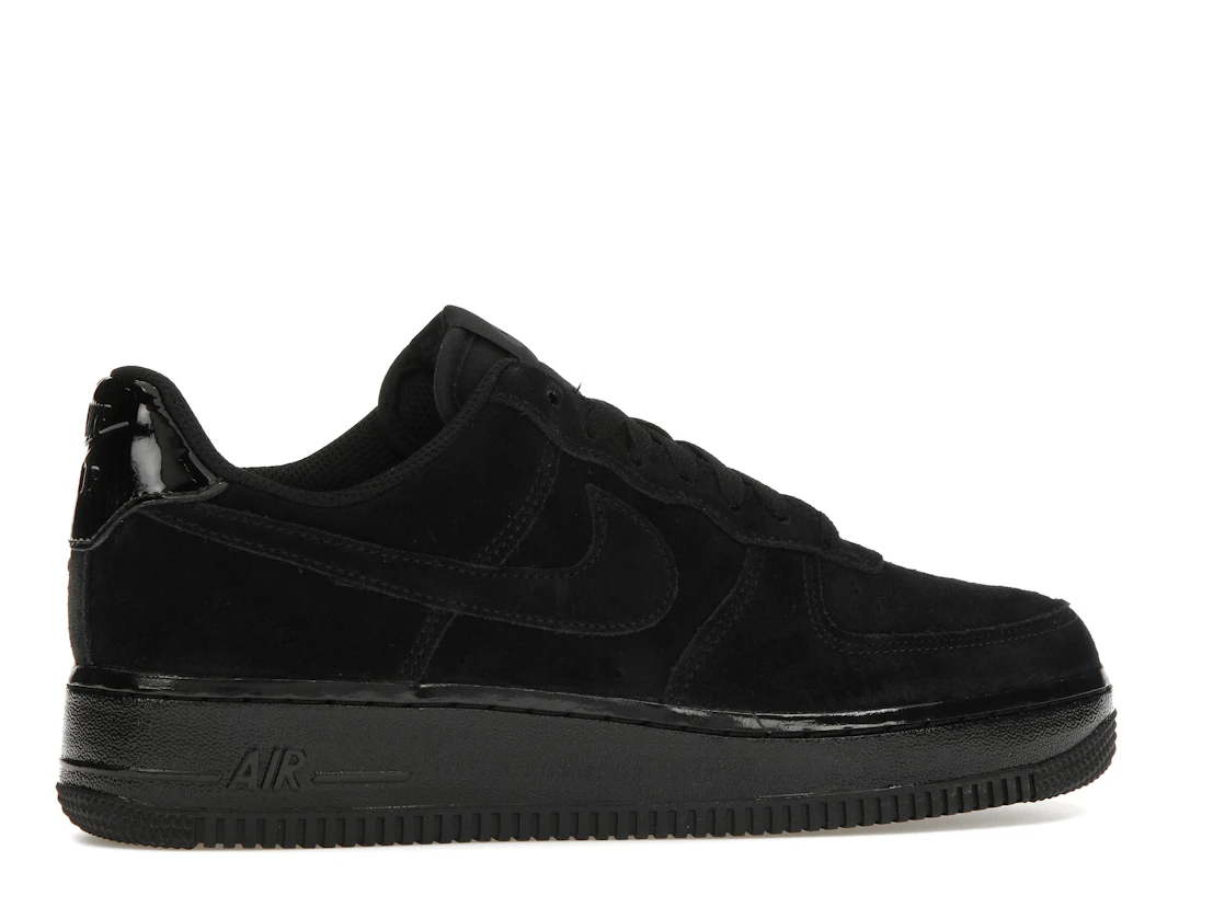 Nike Air Force 1 Low '07 Triple Black Suede (Women's)