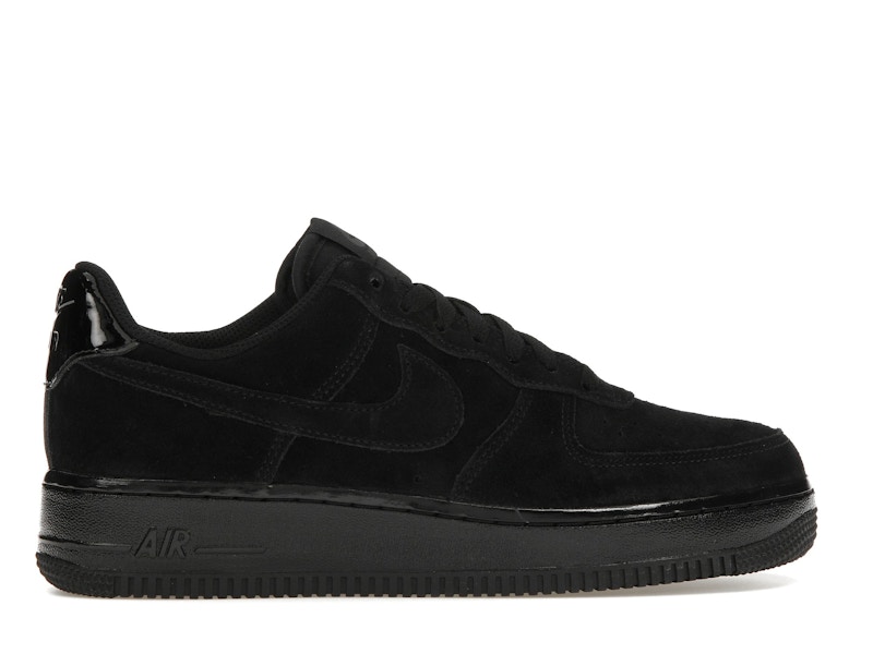 Nike Air Force 1 Low '07 Triple Black Suede (Women's)