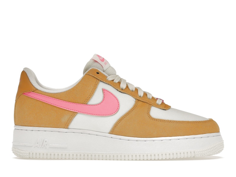 Nike air force 1 07 hot sale womens orange