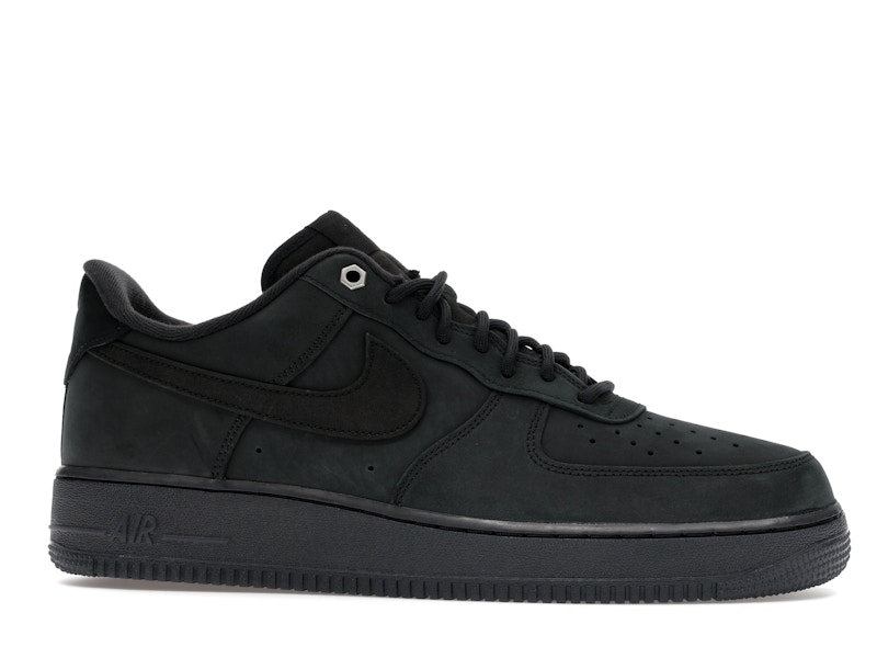 Nike Air Force 1 Low '07 WB Triple Black Nubuck