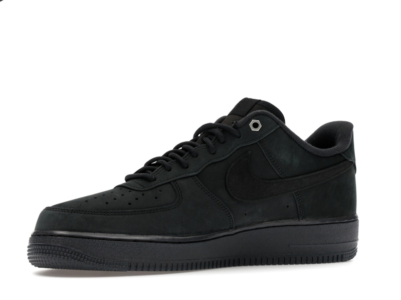 Nike Air Force 1 Low '07 WB Triple Black Nubuck