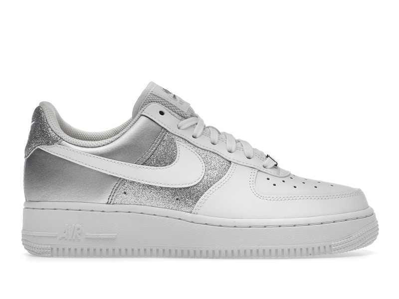 Wmns air force 1 low (summit white / metallic silver) discount