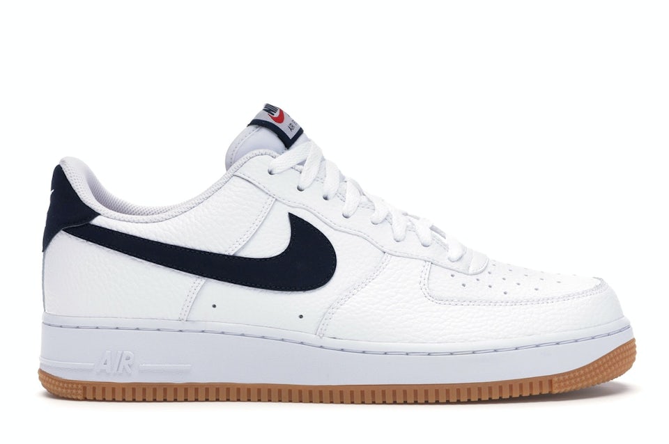 Nike Air Force 1 '07 LV8 Low - Obsidian / University Gold / White