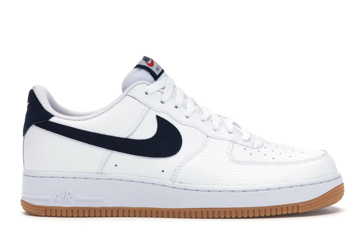 Nike Air Force 1 Low '07 White Obsidian 0