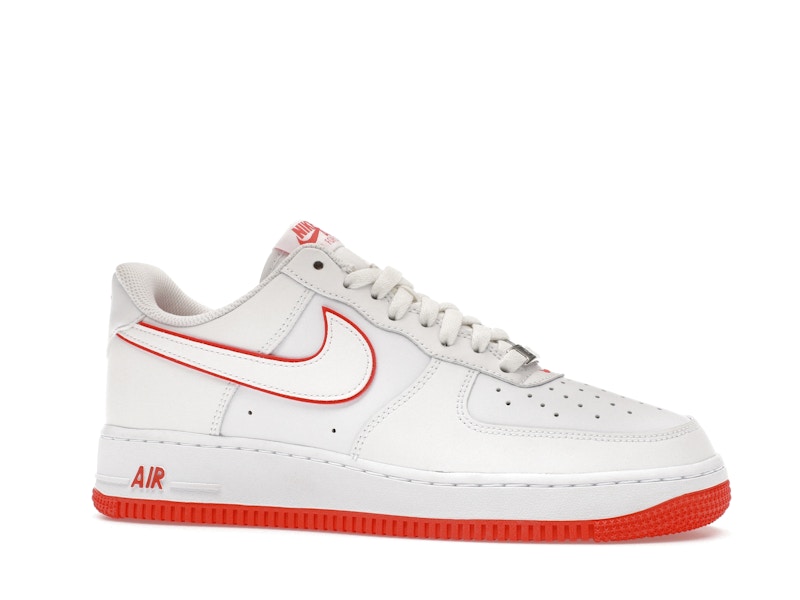 Nike Air Force 1 Low '07 White Picante Red