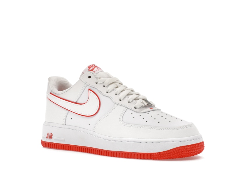 Nike Air Force 1 Low '07 White Picante Red