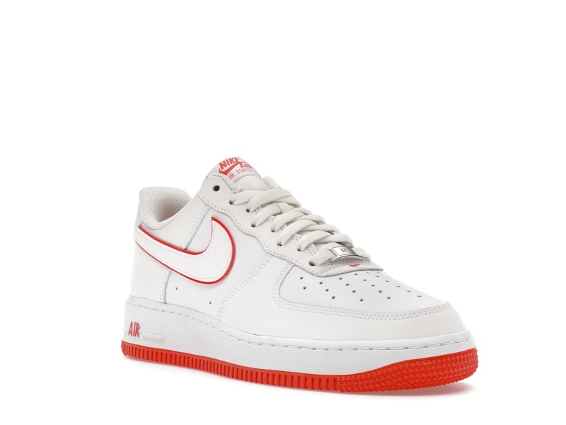 Nike Air Force 1 Low '07 White Picante Red