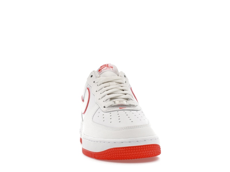 Nike Air Force 1 Low '07 White Picante Red