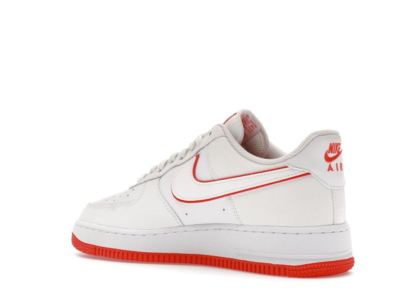 Nike Air Force 1 Low '07 White Picante Red