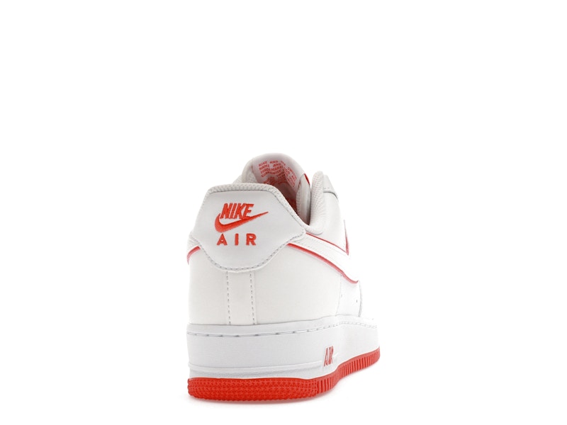 Nike Air Force 1 Low '07 White Picante Red