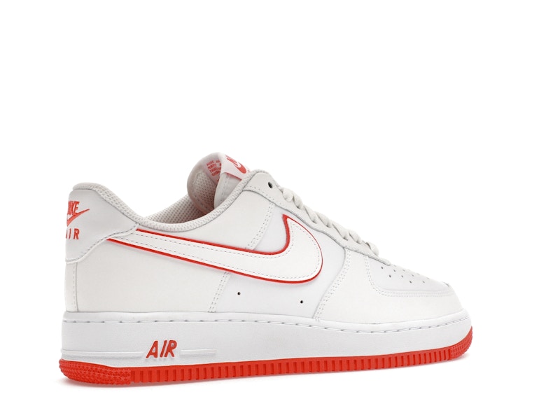 Nike Air Force 1 Low '07 White Picante Red