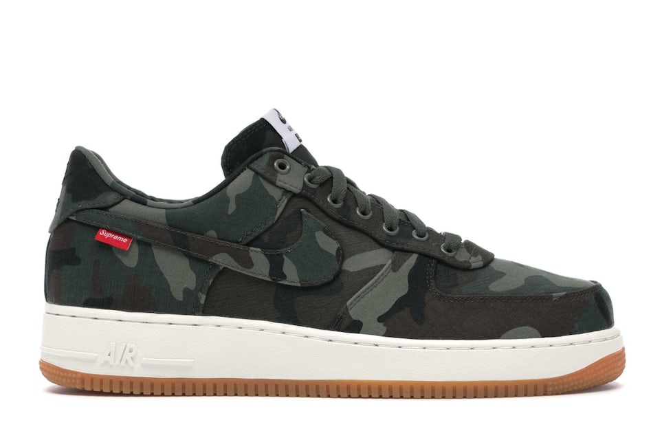 microscopisch bovenstaand Psychiatrie Nike Air Force 1 Low Supreme Camouflage Men's - 573488-330 - US