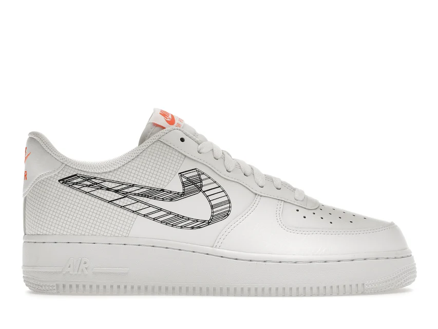 Nike Air Force 1 Low 3D Swoosh Graphic 0