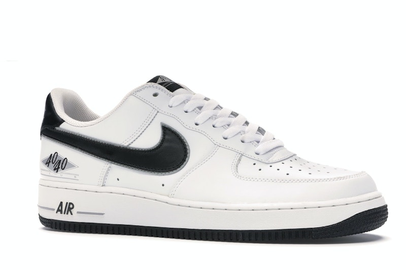 Nike Air Force 1 Low 40/40 Club White Black Nike Air Force 1 Low 40/40 Club White Black