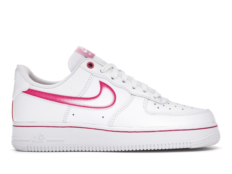 Pink and hotsell white air force