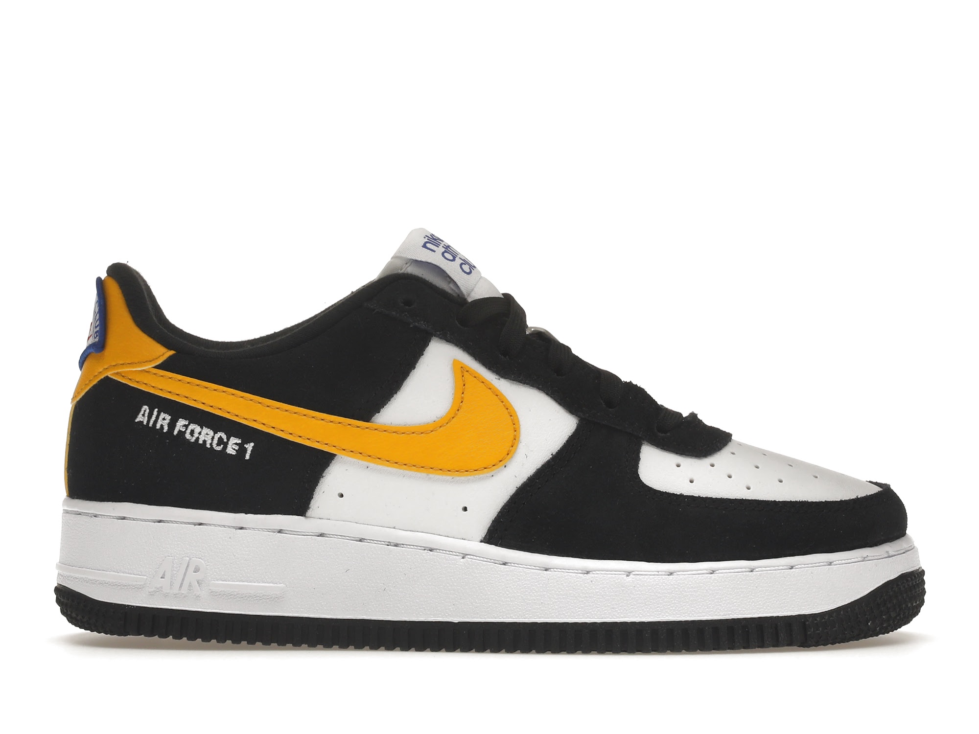Nike Air Force 1 Low Athletic Club Black University Gold (GS ...