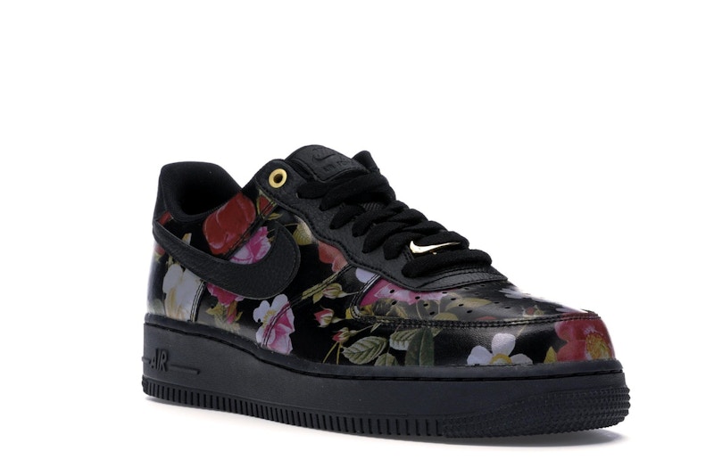 Air force 1 black floral clearance