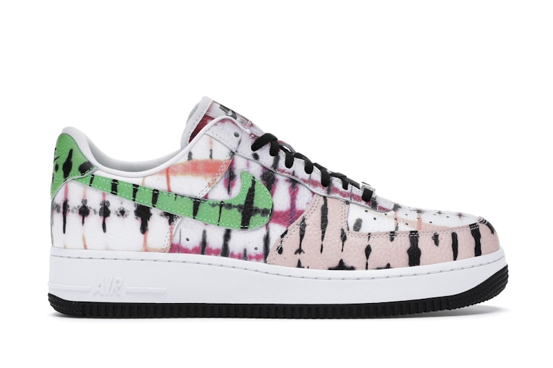 Nike Air Force 1 Low Black Tie Dye Women s CW1267 101 JP