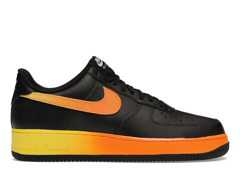 Nike Air Force 1 Low Black Yellow Orange CJ0524 001 JP