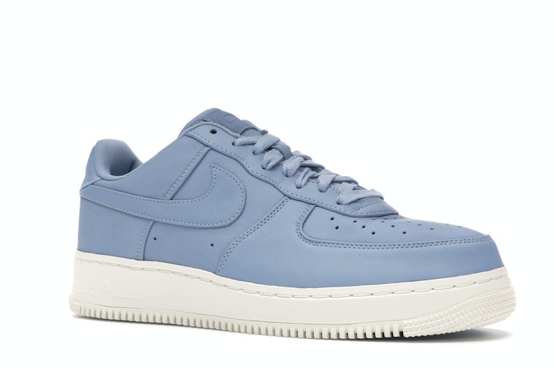 Nike air force 1 grey and blue clearance