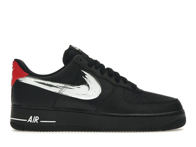 Nike Air Force 1 Low Brushstroke Black Men's - DA4657-001 - US