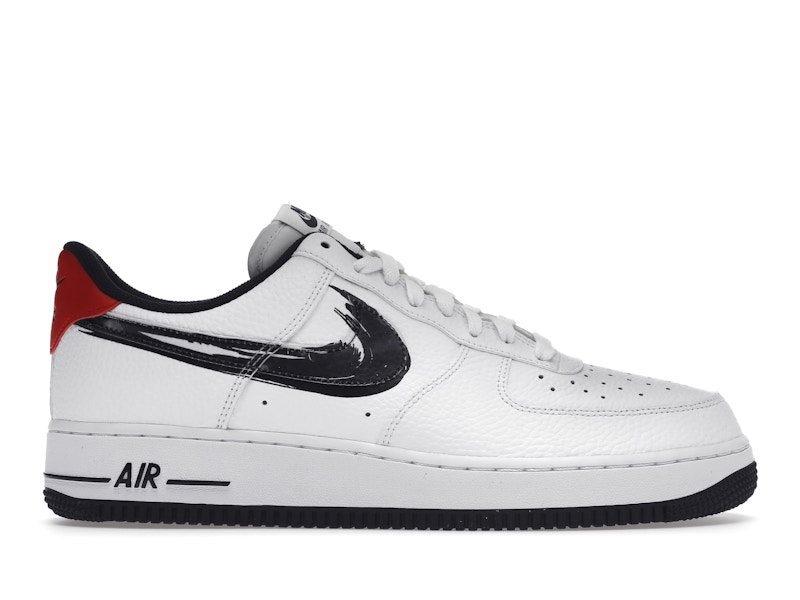 Nike Air Force 1 Low Brushstroke White Black