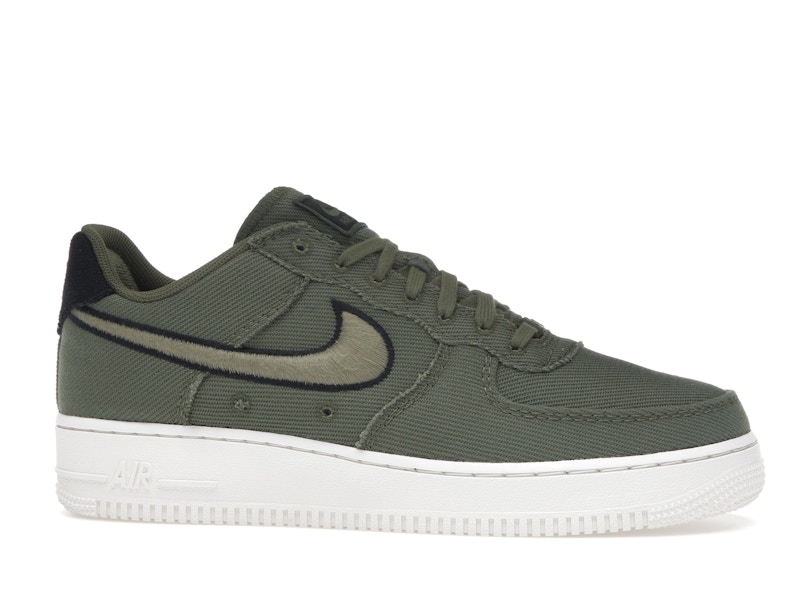 Nike Air Force 1 Low Canvas Army Olive Matte Olive