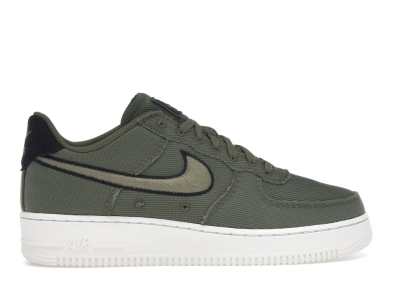 Nike Air Force 1 Low Canvas Army Olive Matte Olive